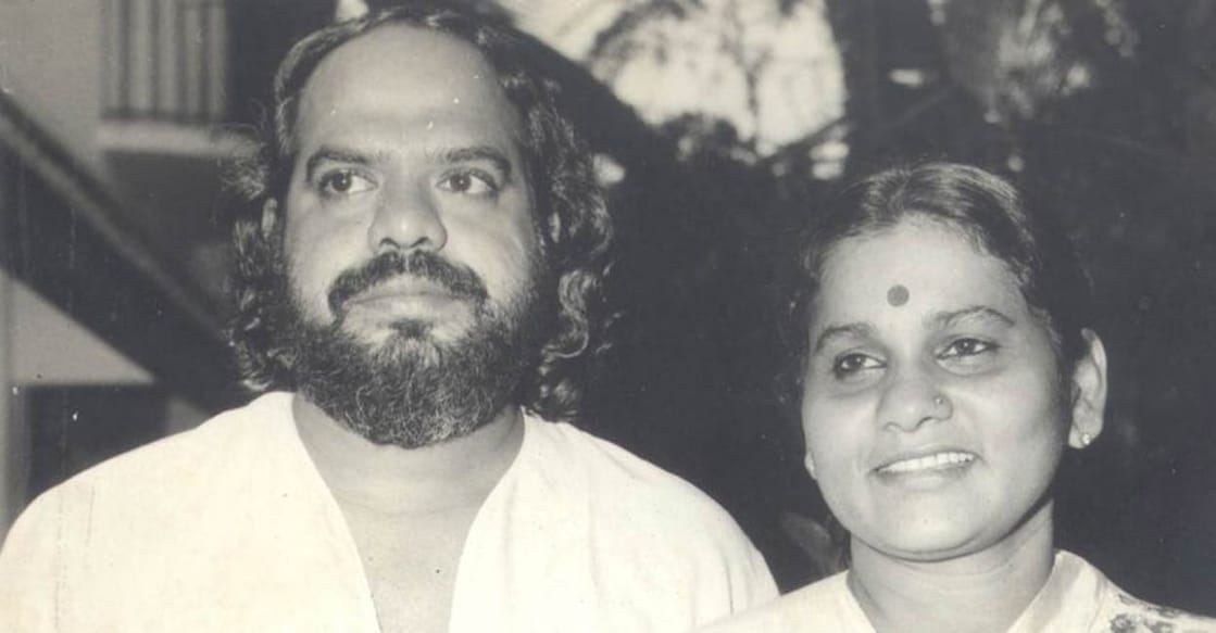 KPAC Lalitha (R) and Bharathan