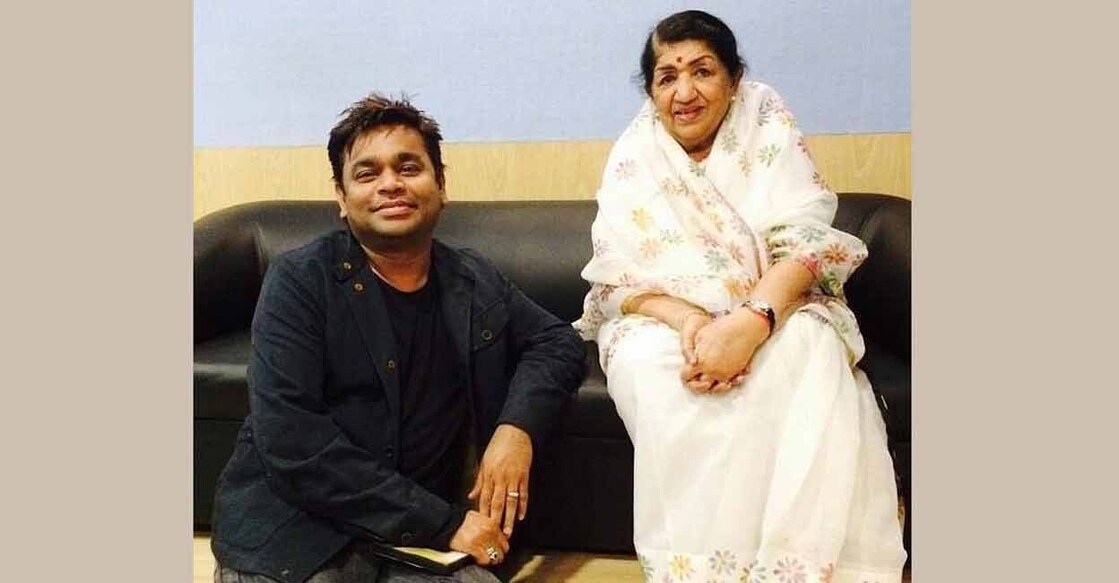 A R Rahman condoles death of Lata Mangeshkar. A.R. Rahman with Lata Mangeshkar. Photo: IANS