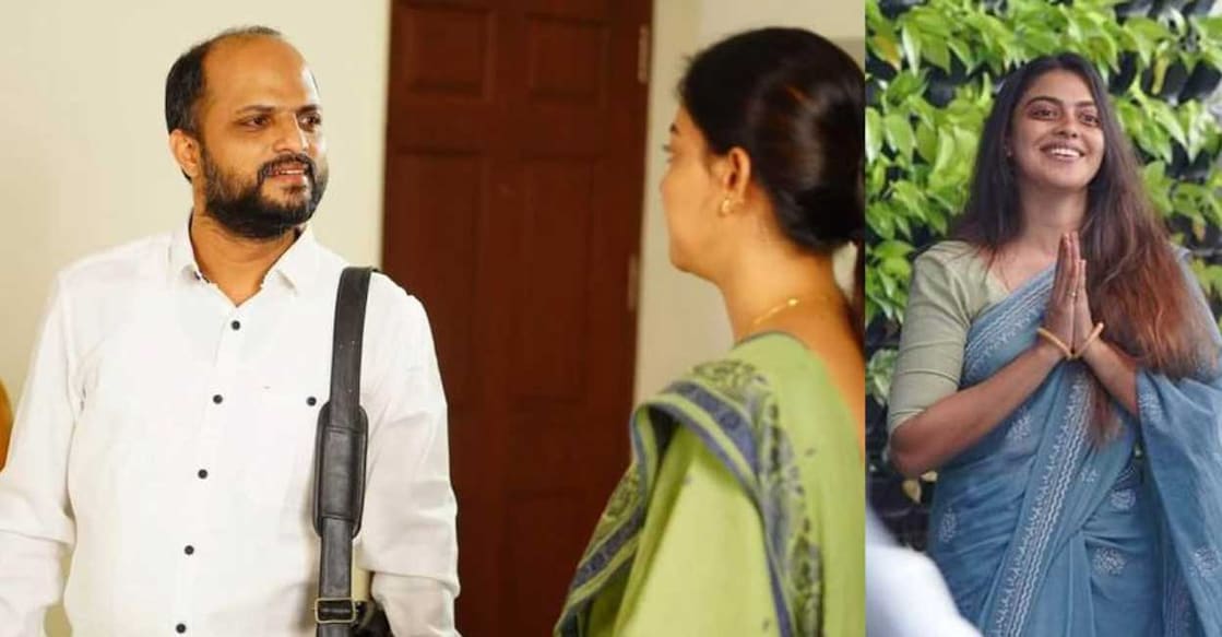 Jude Anthany (L) and Anusree