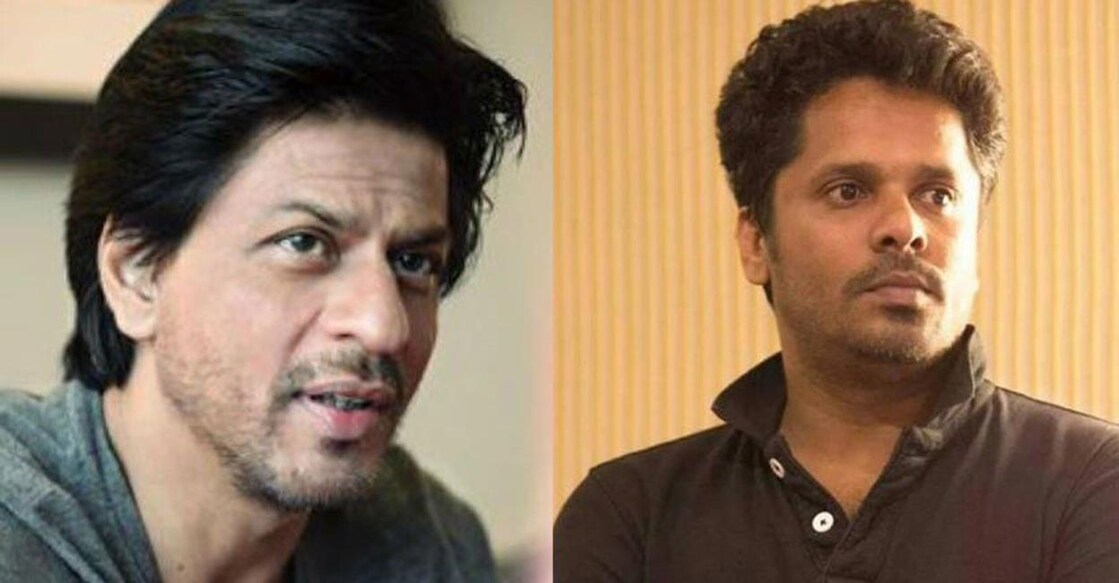 Combo image of Aashiq Abu and Shah Rukh Khan
