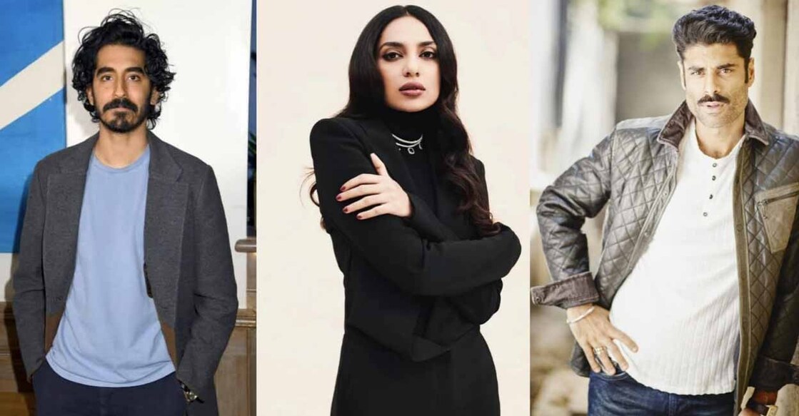 (From left) Actor director Dev Patel, Sobhita Dhulipala and Sikandar Kher
