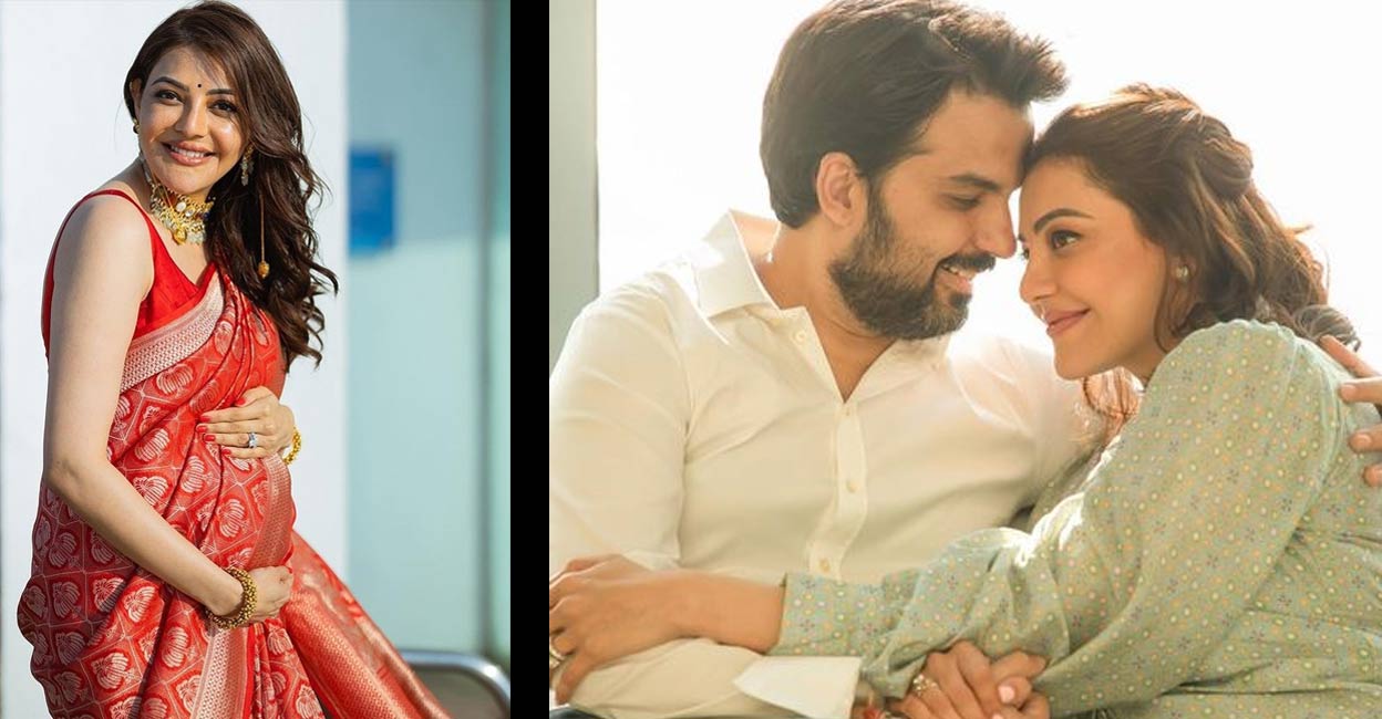 kajal-baby Kajal Aggarwal along with her husband during her pregnancy. Photo: Instagram/ IANS