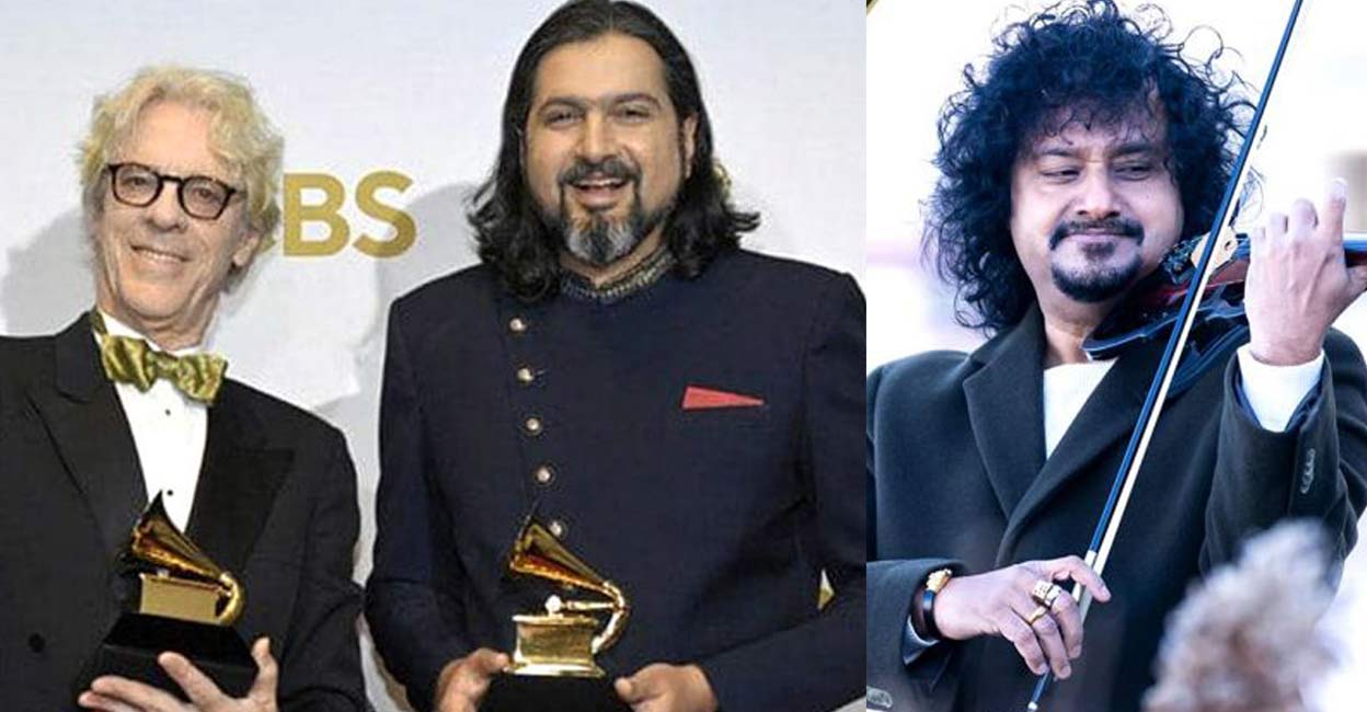 Music composer Ricky Kej, Stewart Copeland and Manoj George Music composer Ricky Kej, Stewart Copeland and Manoj George