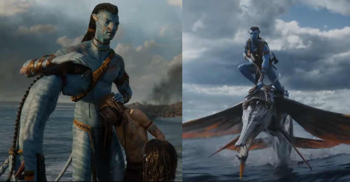 Visuals from the teaser of 'Avatar: The Way Of Water'