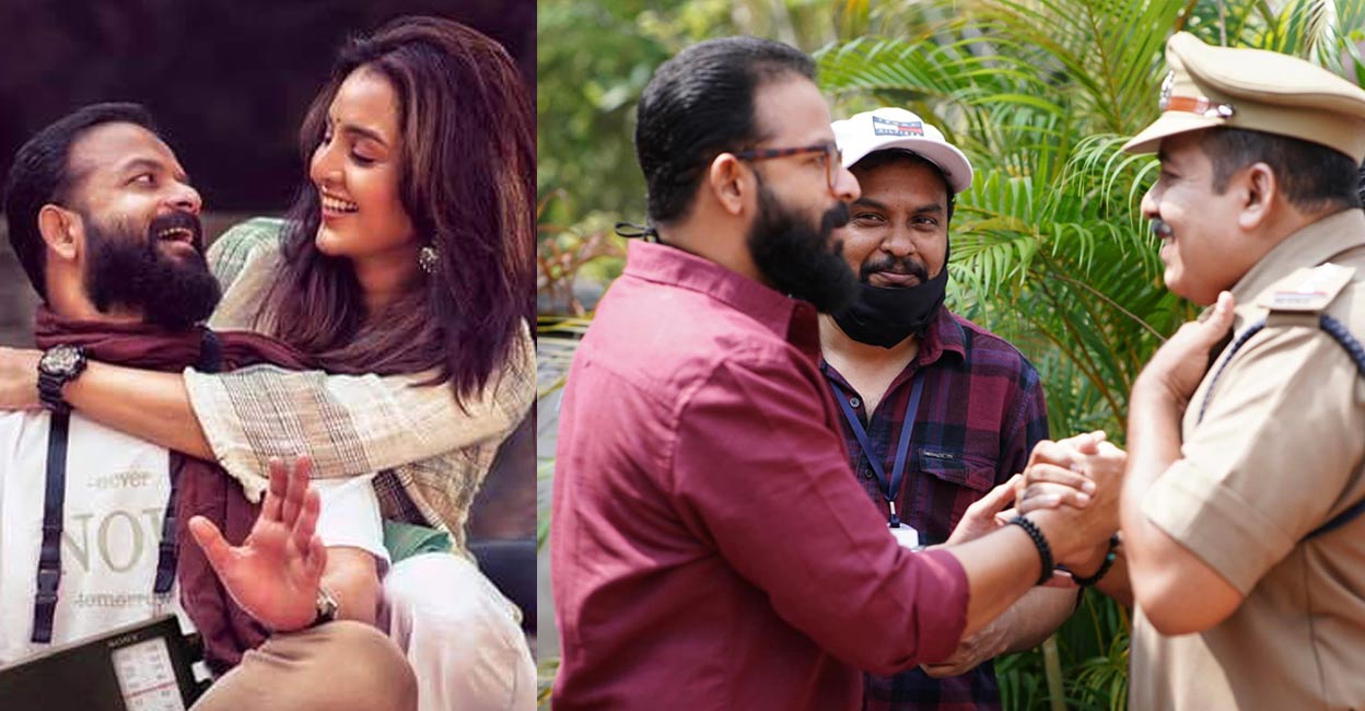 Jayasurya and 'Meri Awas Suno' director Prajesh Sen with actor Mahir. Photos: Facebook