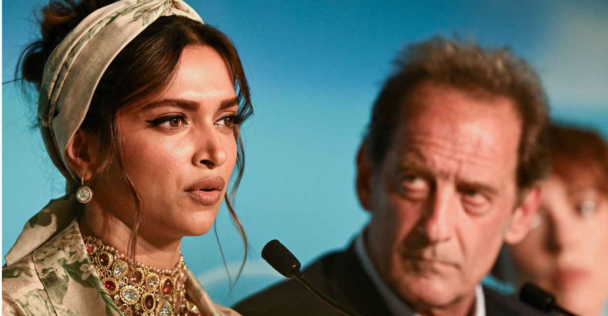FRANCE-FILM-FESTIVAL-CANNES Actor Deepika Padukone, Actor and member of the Jury of the Official Selection Photo: Stefano Rellandini/AFP