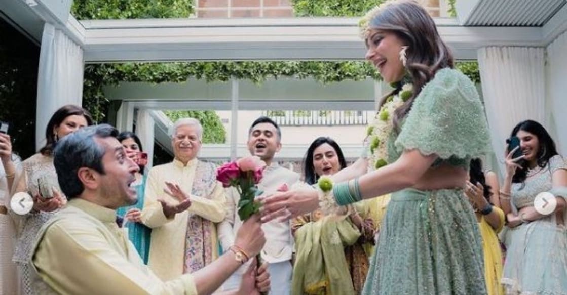 The singer had a private wedding ceremony. Photo: @kanik4kapoor/Instagram