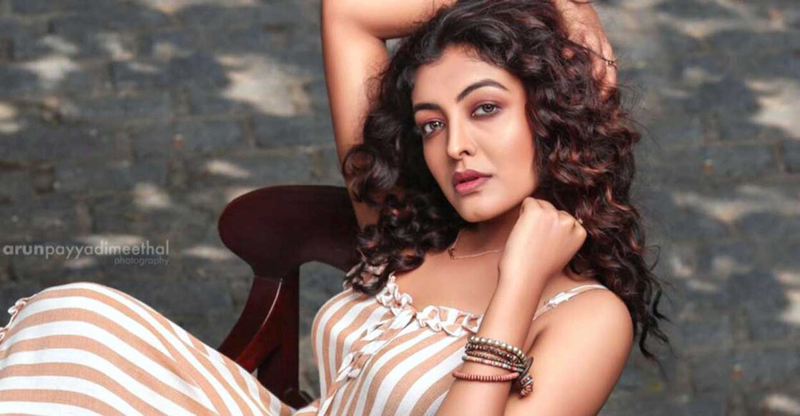 Actress Durga Krishna.