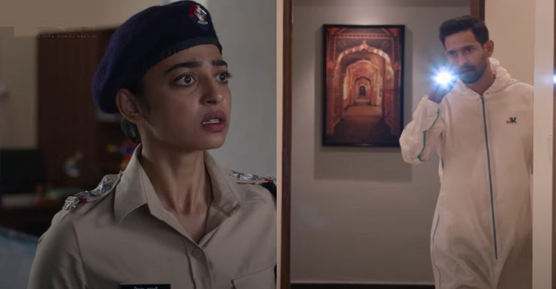 Radhika Apte and Vikrant Massey in 'Forensic'