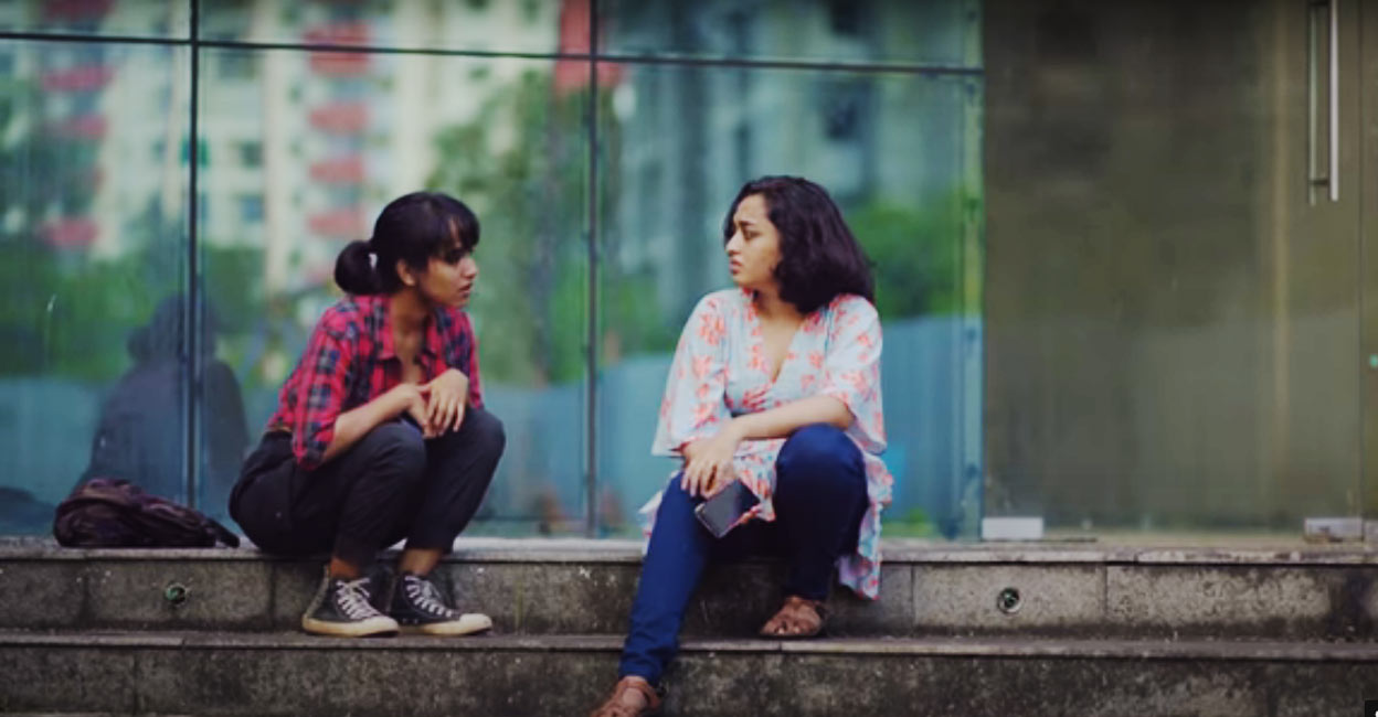 Anagha (L) and Swiya play the leads in the movie. 