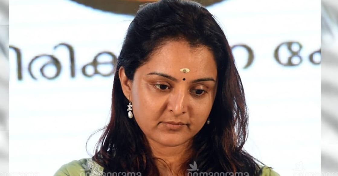 Actor Manju Warrier