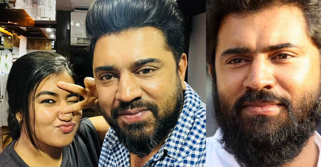 Actors Nivin Pauly and Grace Antony acted together in the movie ‘Kanakam Kaamini Kalaham’. Photo: Facebook