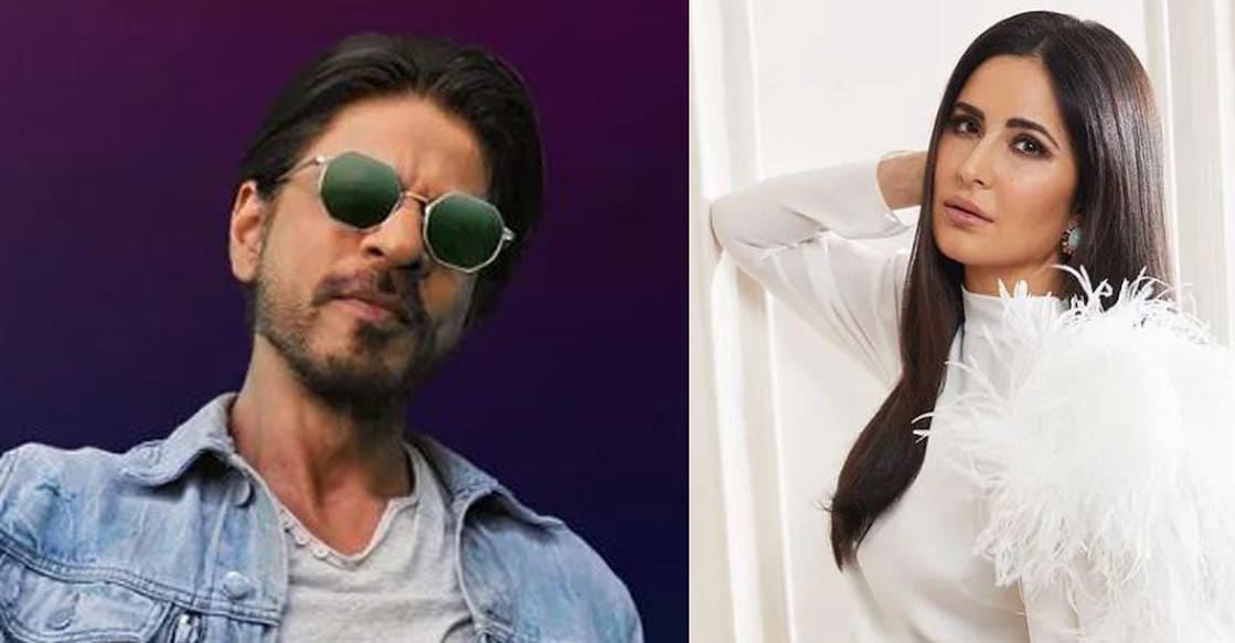 Shah Rukh Khan and Katrina Kaif Katrina could not attend the IIFA 2022 event in Abu Dhabi as she was recovering from Covid. Photos: IANS