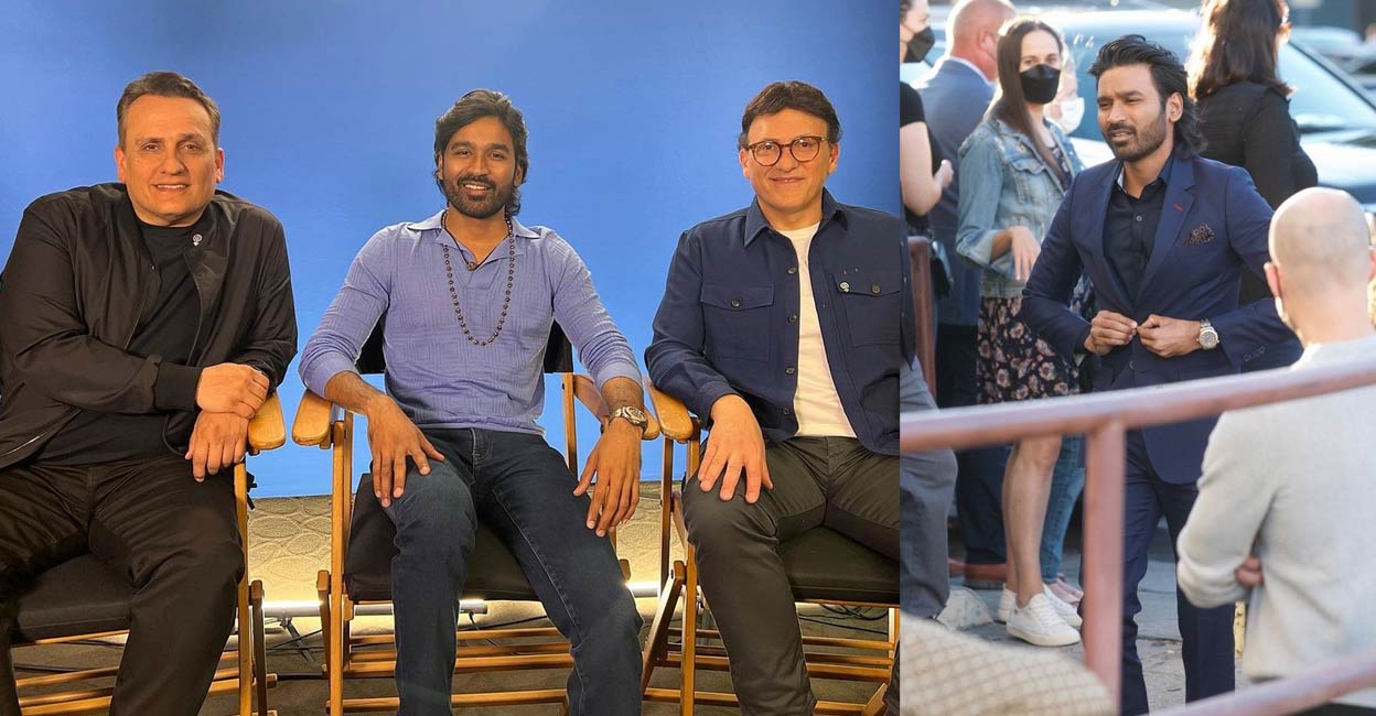 Dhanush revealed that he landed this project through a casting agency in India. Photos: Twitter
