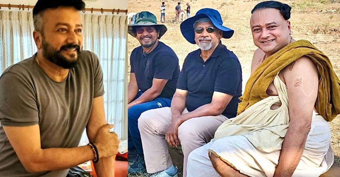 Actor Jayaram will play Nambi in the film. Photos: Instagram