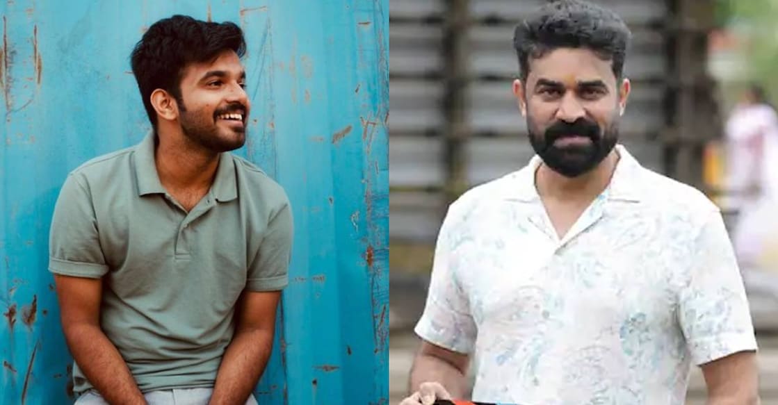 Adityan Chandrasekharan, Vijay Babu The film is helmed by Adityan Chandrasekharan, who had essayed the role of Joe in the movie 'Hridayam'. Photos: Facebook