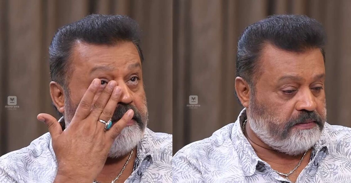 Poet Shruthi says she is thrilled that Suresh Gopi had once held her in his arms as a baby. Photo: Manorama