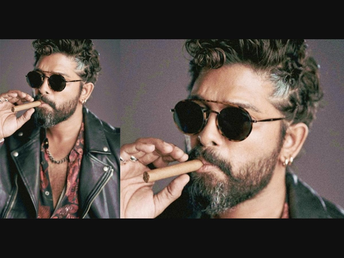 Allu Arjun's stylish look for ad shoot goes viral | Entertainment ...