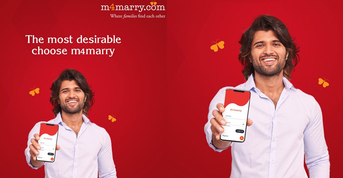 Vijay, who is very popular in South India, has been the brand ambassador of ‘M4Marry’ for some years now