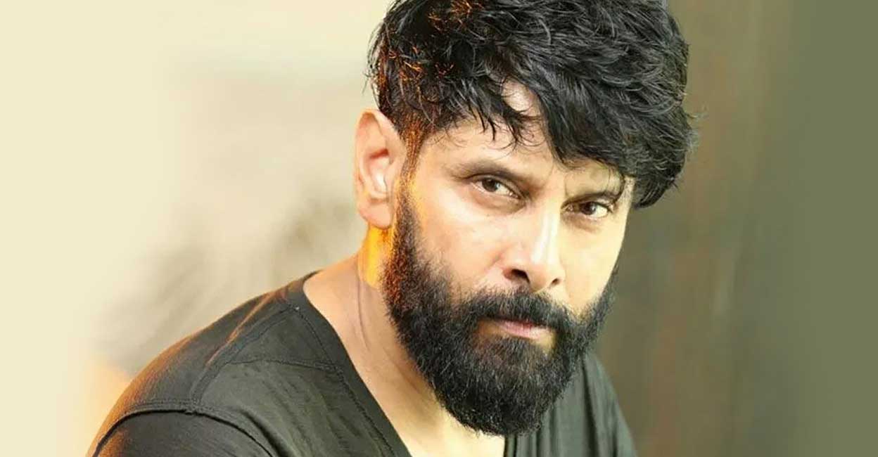 Vikram has been admitted to a hospital in Chennai. File photo