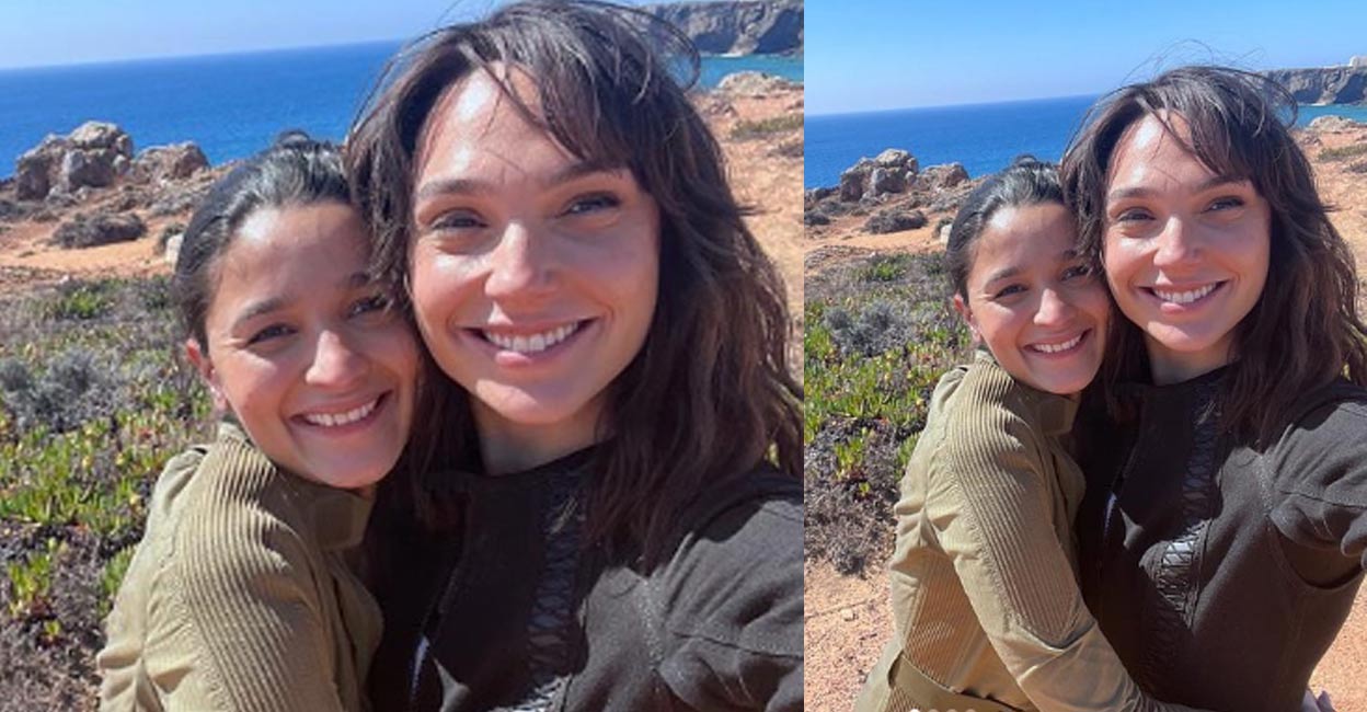 Thank you to the beautiful Gal Gadot, wrote Alia on social media. Photo: Instagram