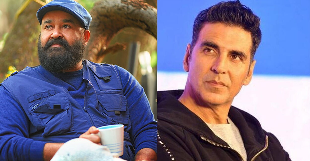 Akshay Kumar says he would be honoured if Priyadarshan decides to ever cast him in a film with Mohanlal. Photos: Facebook