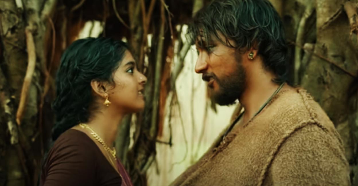 Actors Gautham Karthik and Revathy Sharma. Photo: YouTube screen grab.