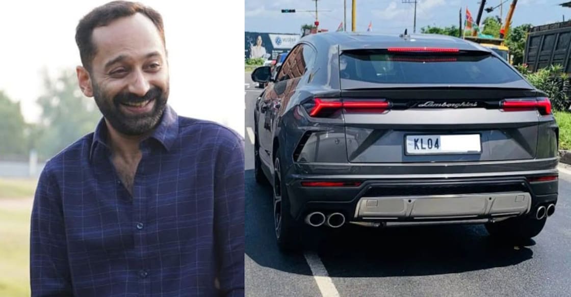 Fahadh is only the second Malayalee star to own a Urus, after Prithviraj Sukumaran. Photo: Facebook