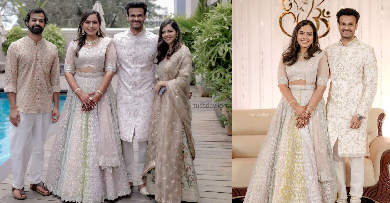 Both the actors looked elegant in their respective attires. Photos: Special arrangement | tuesdaylights