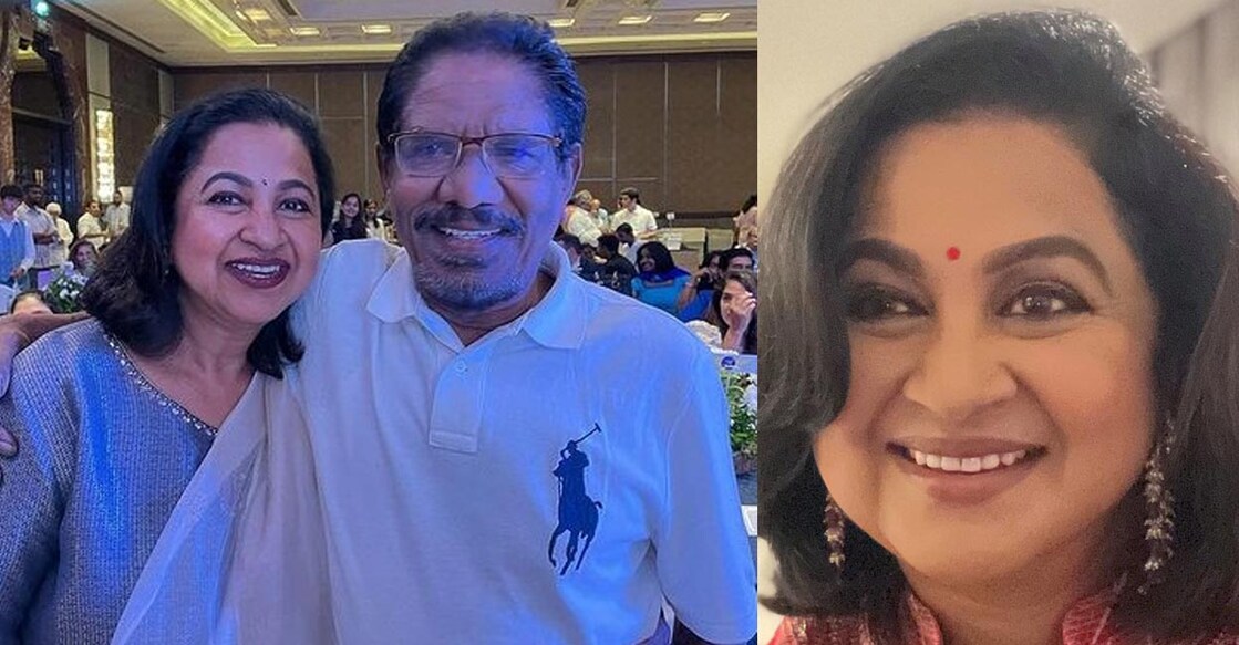 Radhika posted a video clip of her lighting huge candles at the church, even as she offered prayers for director Bharathiraja's well-being