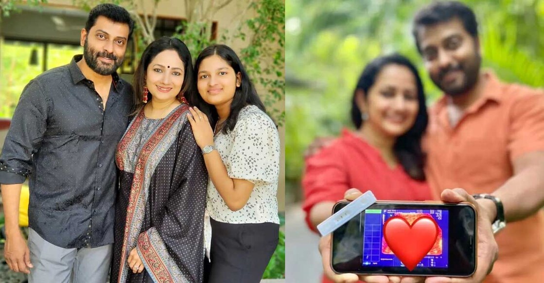 Narain married Manju in 2007. The couple have a Thanmaya who is 14 years old. Photos: Facebook | Narain