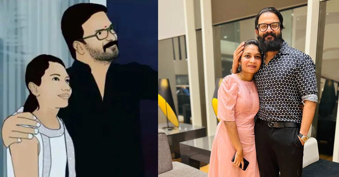 He shared a video on his social media handles. Photos: Facebook | Jayasurya