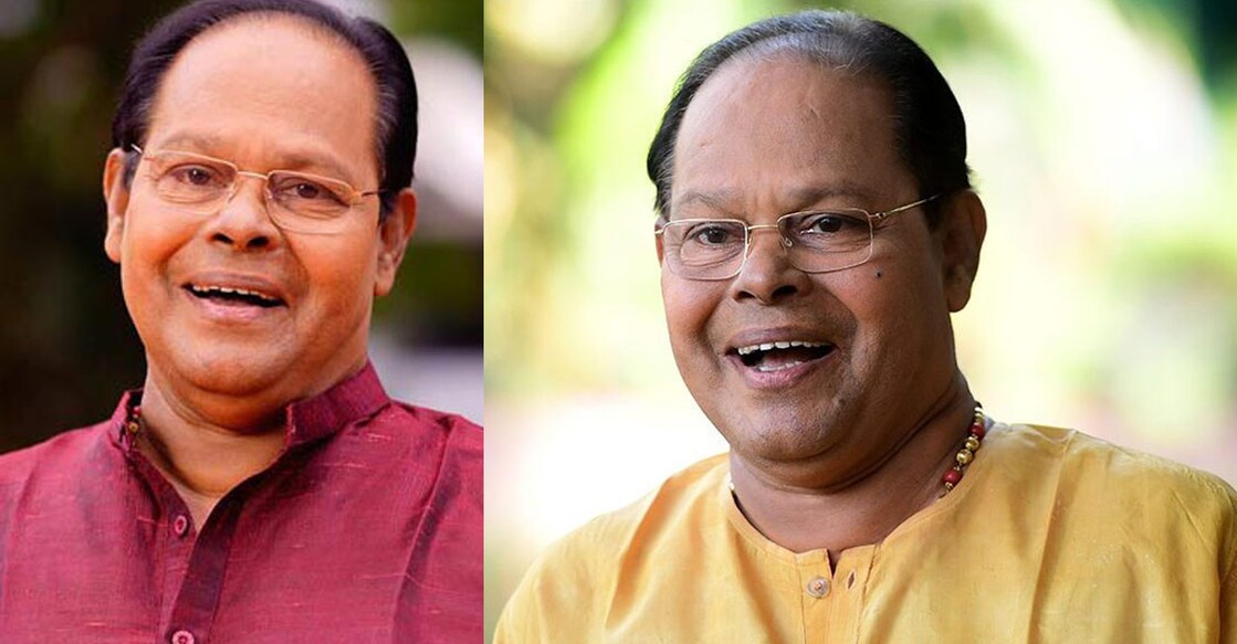 Actor Innocent has, until now, acted in more than 750 films. File photos