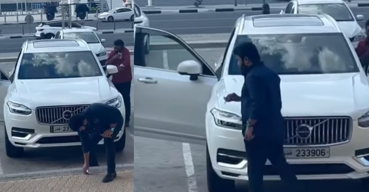 Mohanlal One person commented that the video was shot in Qatar. Video: Instagram | mohanlalfanclub