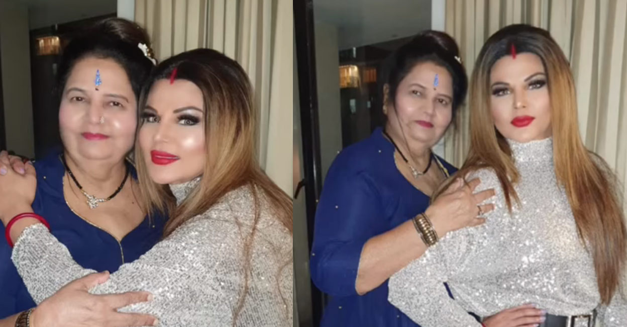 rakhi-sawant-two Sawant penned a heartfelt note about her mother on Instagram. Photos: Instagram