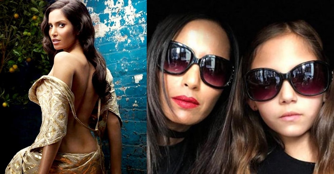 Padma Lakshmi Padma Lakshmi was told she was making her daughter uncomfortable with her remark in the video. Photos: Instagram | padmalakshmi