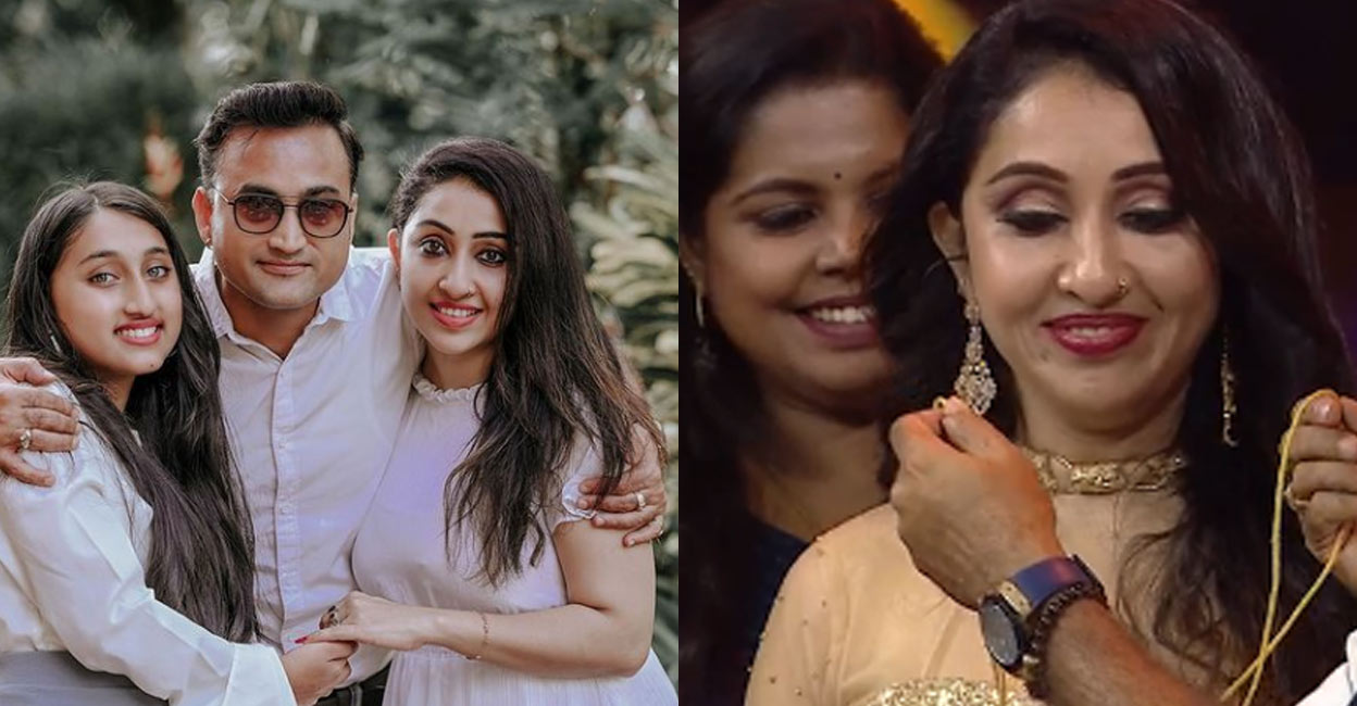 Nithya Das and family Nithya's husband hails from Kashmir and was working as a member of the cabin crew of Indian Airlines when they first met. Photos: Instagram | Nithya Das | Zee Keralam