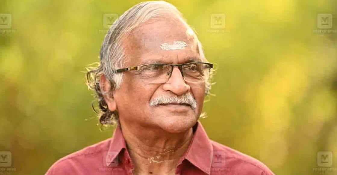 Sreekumaran Thampi has been chosen for the 47th Vayalar Award for his autobiography ‘Jeevitham Oru Pendulum’. Photo | Manoj Chamancheri (Manorama)