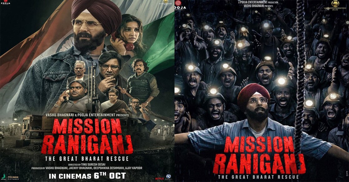 Mission Raniganj posters. Photo: IMDb