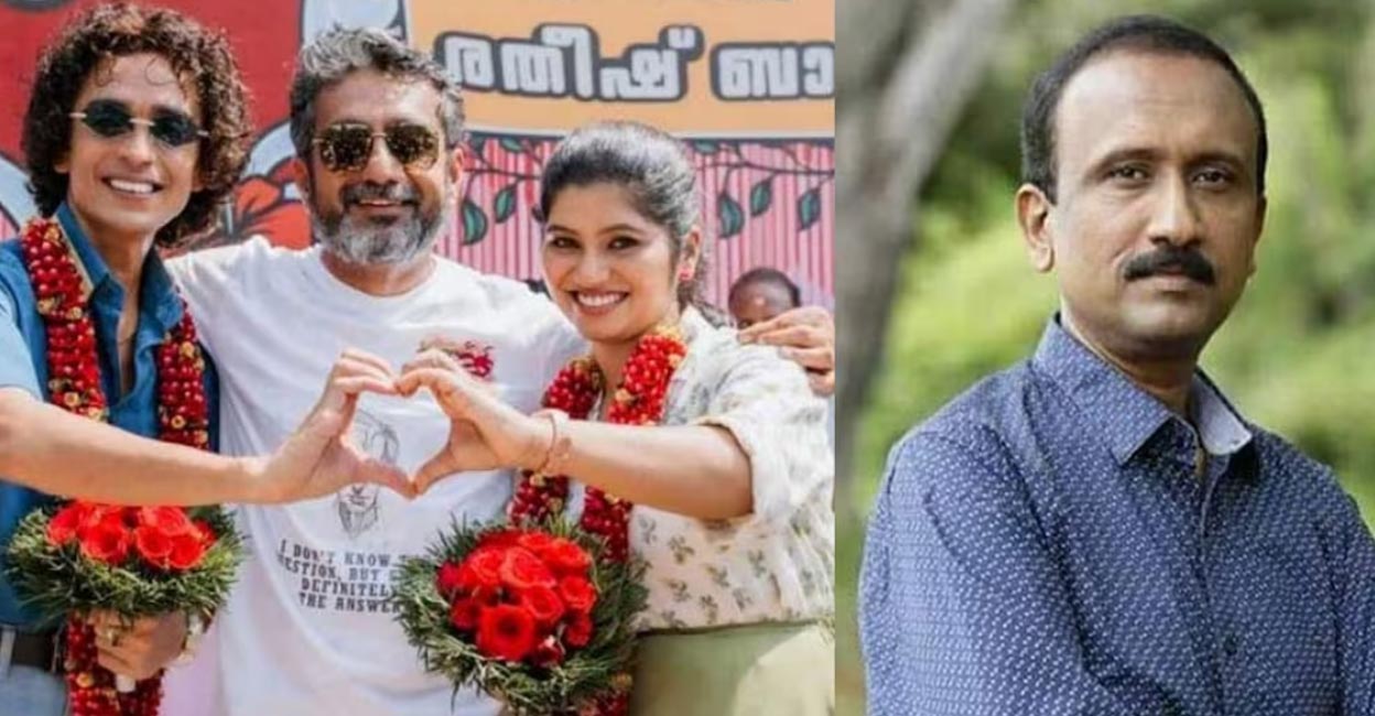 santhosh-kuruvilla-nna-thaan-case-kodu Rajesh Madhavan and Chithra Nair play the main leads in 'Sureshinteyum Sumalathayudeyum Hridayahariyaya Kadha'. Photo | Facebook