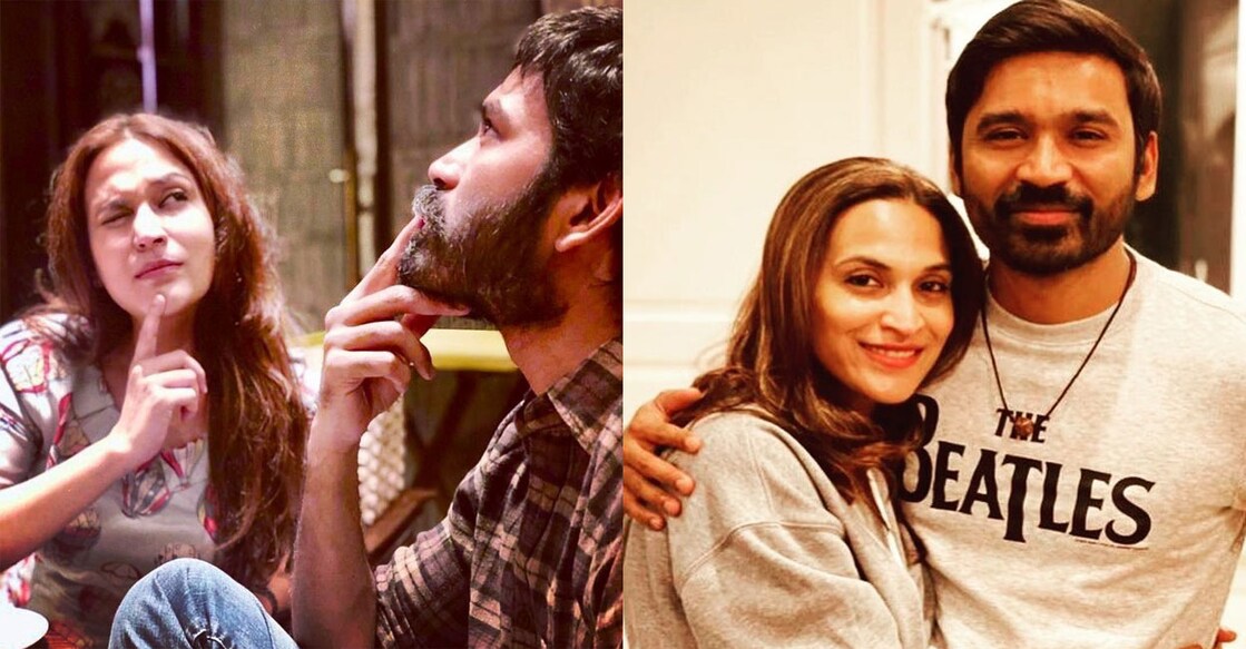 Aishwaryaa Rajinikanth, Dhanush. Photo: Instagram/Aishwaryaa Rajinikanth