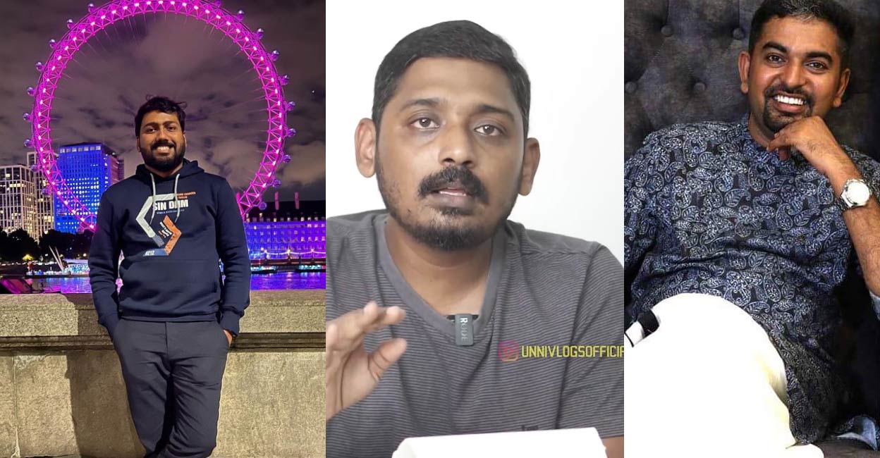 unni-vlogs-film-reviews Vishnu Mohan (L), the director of 'Meppadiyan', alleged that many vloggers post negative reviews when filmmakers don't agree to pay a premium for positive reviews. Photos | Instagram