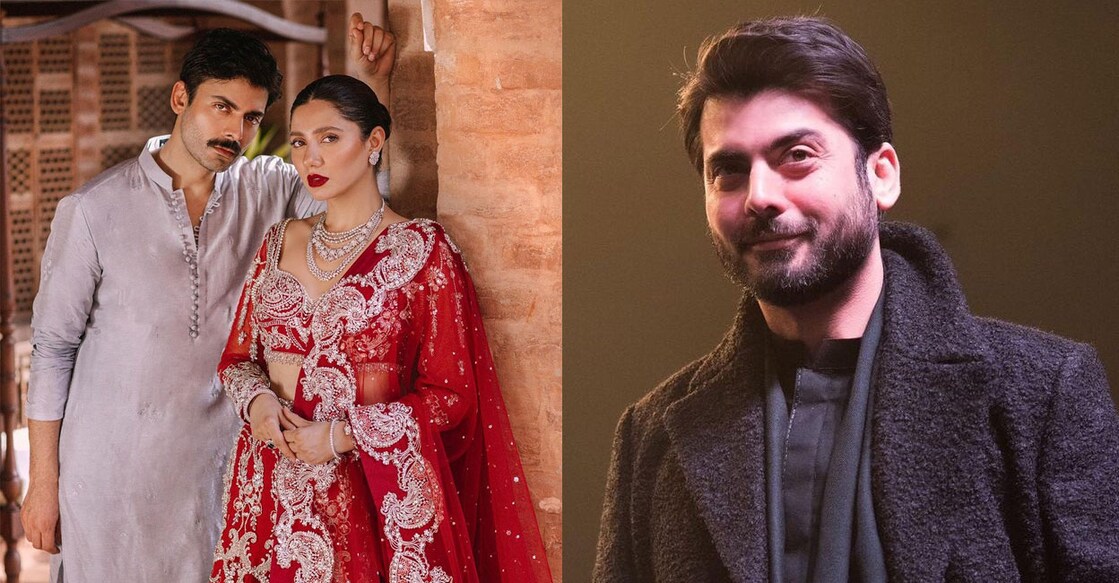 Fawad Khan, Mahira Khan. Photo: Instagram/Fawad Khan