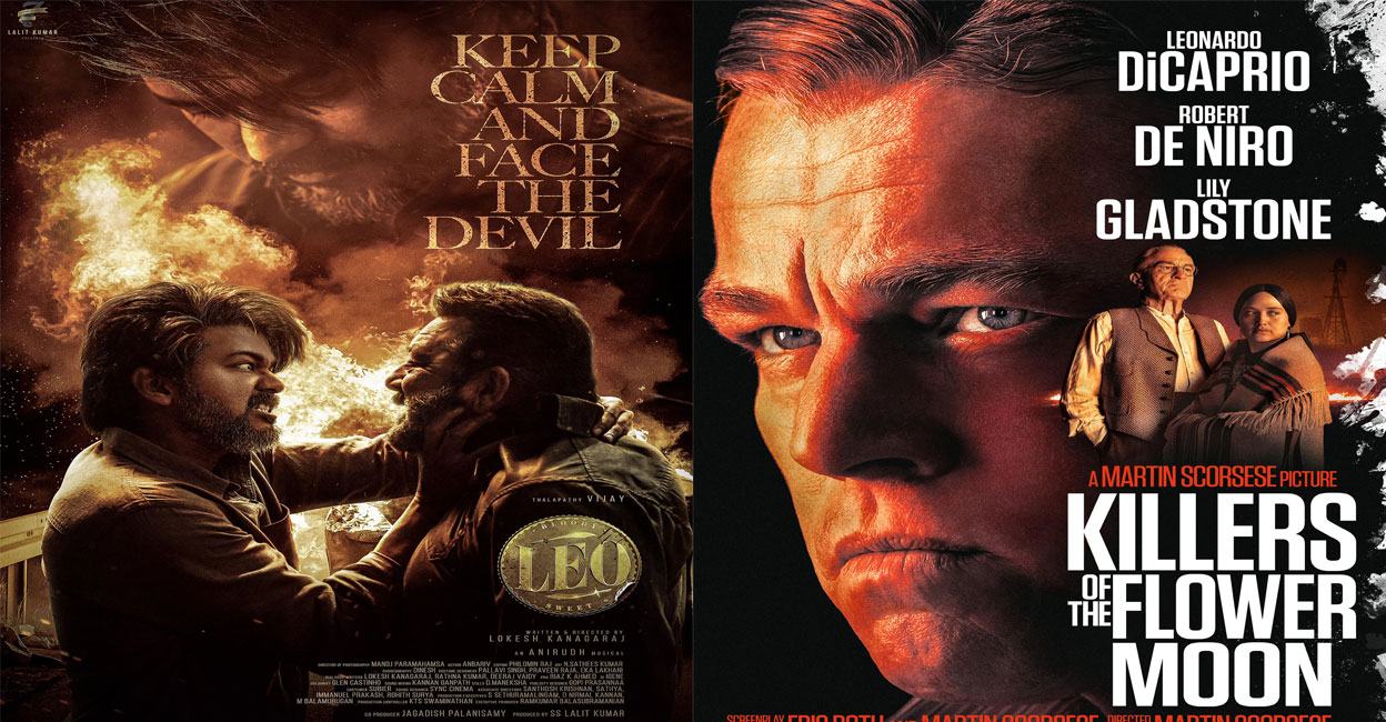Posters of Leo, Killers of the Flower Moon. Photo: IMDb
