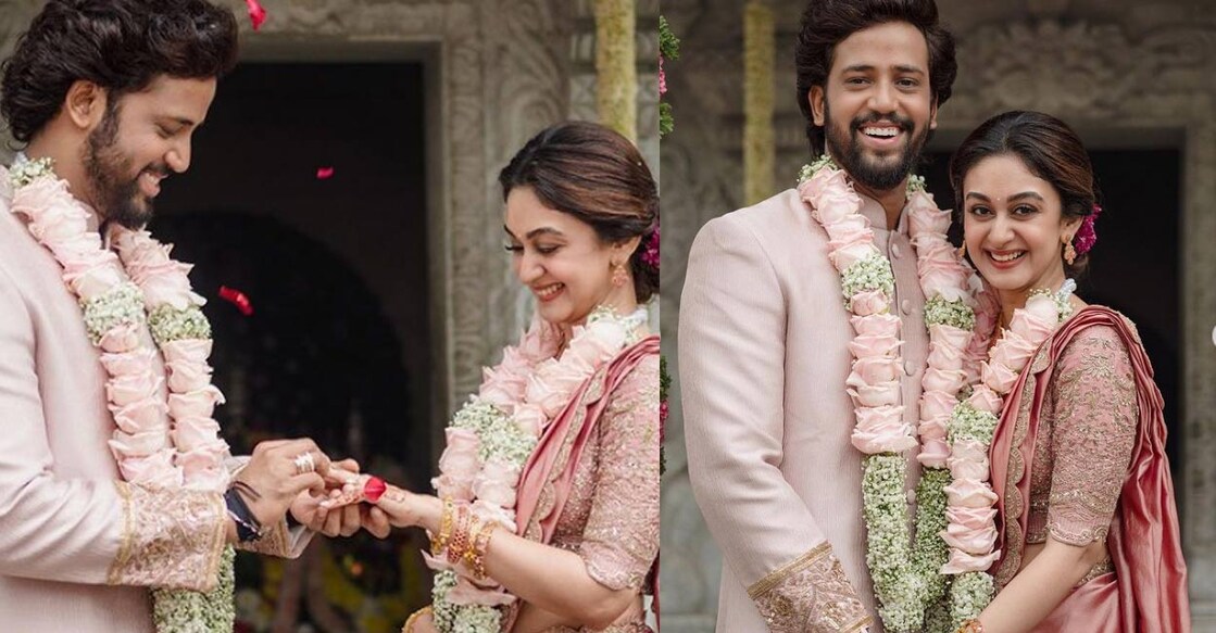 The grand ceremony was held in Chennai on Friday. Photos | Instagram | @aishwaryaarjun