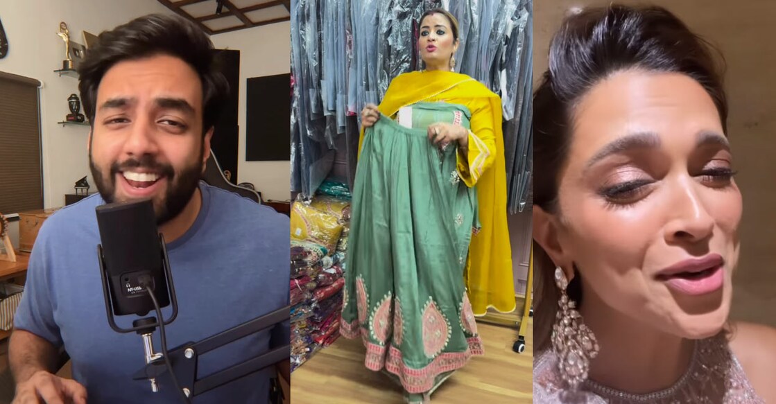 It all began when netizens stumbled upon Jasmine Kaur, an online boutique owner, who posts enthusiastic videos of dress materials on the internet. Photos | Instagram