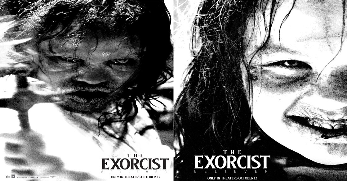 The Exorcist: Believer posters. Photo: IMDb