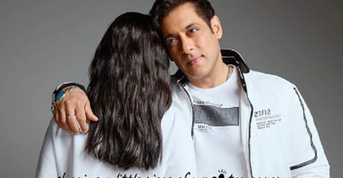 Taking to his Instagram account, the actor posted a picture of himself holding the mystery girl. Photo: Instagram/Salman Khan