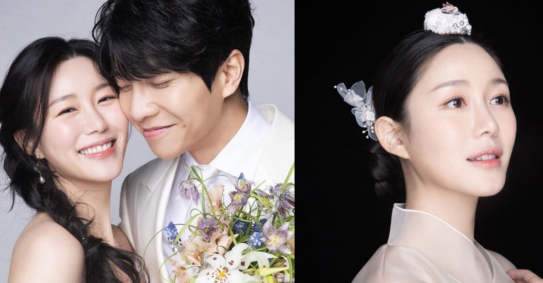The couple got married in April in Seoul. Photo | Instagram