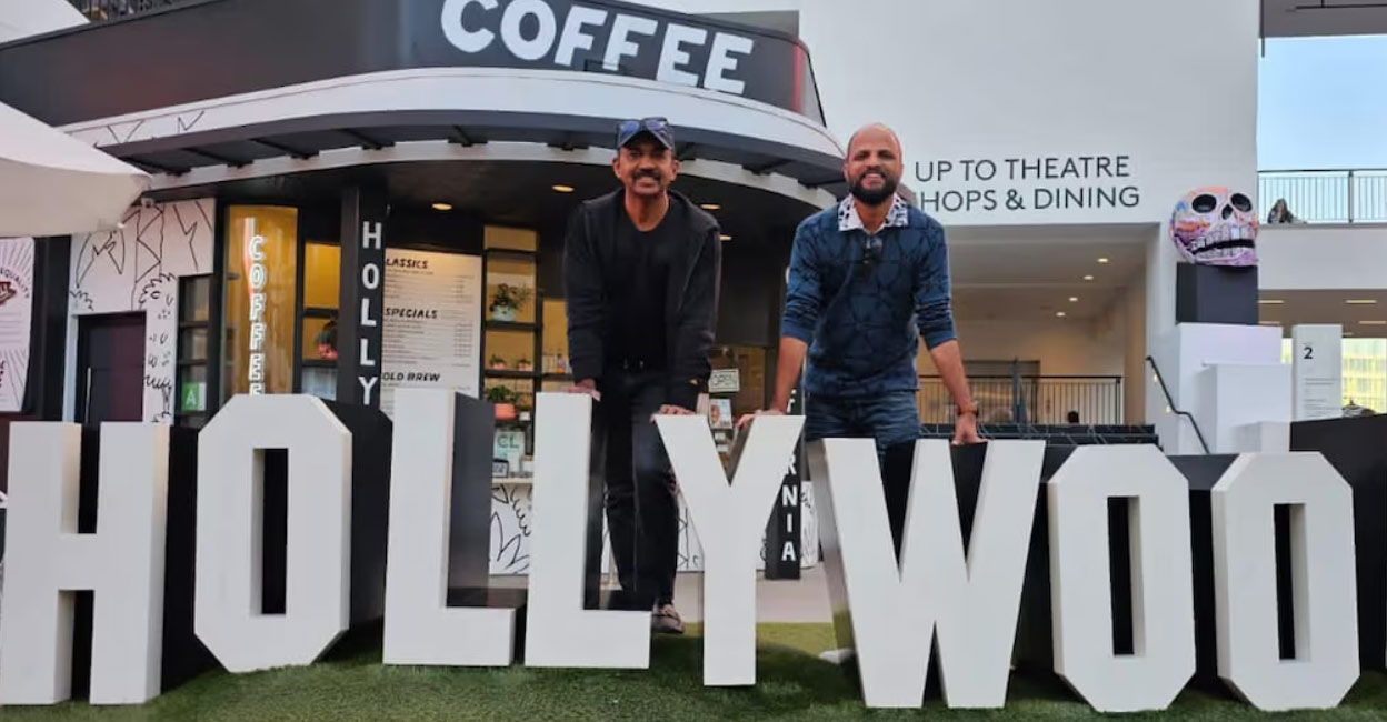 Director Jude Anthony and producer Venu Kunnappilly are currently in the US for the promotions of the film. Photo | Facebook
